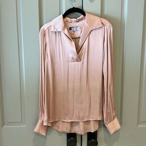 David Lerner XS mauve top